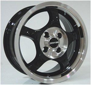 Powcan BK 198 6.5x15inç 4x100 CNT BLACK MACHINED