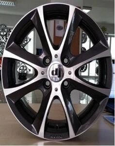 Dj DJ 535 5.5x15inç 4x100 et45 70.4 Sılver Diamond Çelik Jant
