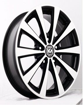 Kormetal KM 775 6.5X15inç 4X100 Silver Machined Çelik Jant