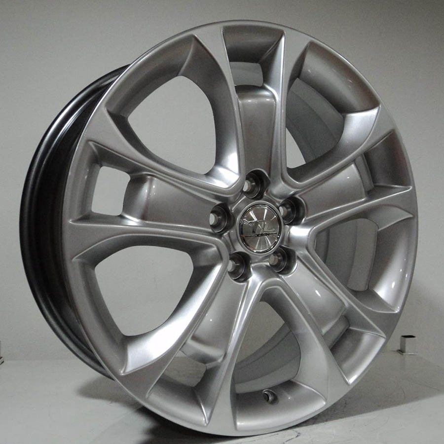 TL-5036 7.5x18inç 5x108 ET52 63.4 Hyper Siliver  REPLİKA Çelik Jant