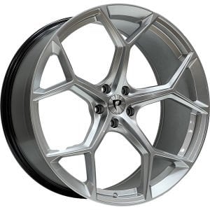 BK 1090 9.5X22İNÇ  5X112 ET28 66.45 HYPER SILVER XL ÇELİK JANT