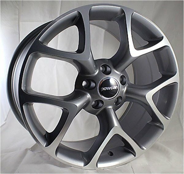Powcan BK 518 8x18inç 5x120 Gun Machined Çelik Jant