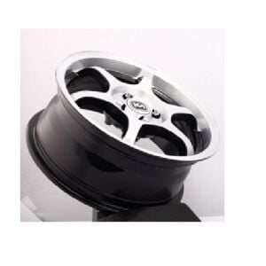 Kormetal KM 384 6X14inç 4X98 Silver Machined Çelik Jant