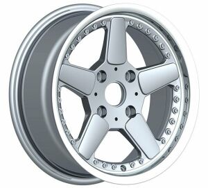 Powcan BK 662 8x15inç 4x100 HYPER SİLVER LIP MACHINED