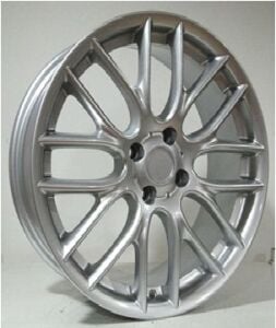 Slk 1181 7X17 inç 4x100 et42 56.1 Sılver Machined  Çelik Jant