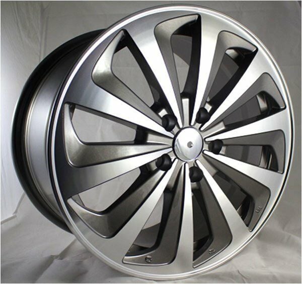 Megatim TIM 7321 8x18inç 5x112 Gun MACHINED AUDİ Replika Çelik Jant