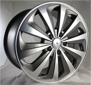 Megatim TIM 7321 8x18inç 5x112 Gun MACHINED AUDİ Replika Çelik Jant