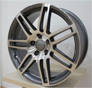 Powcan BK 218 8.5x19inç 5x112 Gun Machined Audı Replika Jant