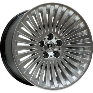 Powcan BK 589 10x19inç 5x120 Hyper Silver Replika Çelik Jant