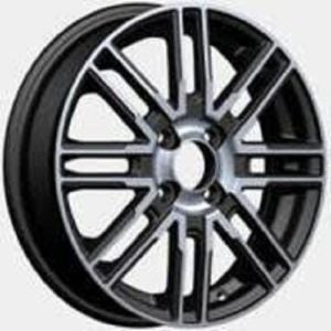 Slk SLK 1594 5.5x14inç 4x100 ET35 73.1Silver Machined Çelik Jant