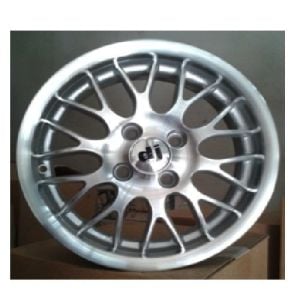 Dj DJ 83 6X14inç 4X100 Silver Machıned Çelik Jant