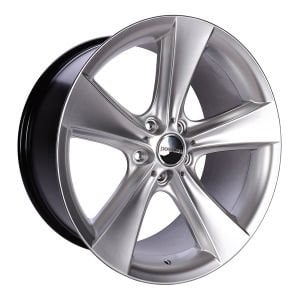 BK 086 10X19İNÇ  5X120 ET14 74.1 HYPER SILVER XL AR ÇELİK JANT