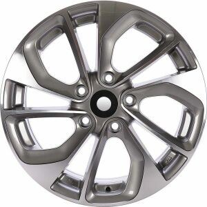 BK 5850 6.5X16 inç 5X98 ET47 58.1 BLACK MACHINED XL 1 TAKIM (4 adet) JANT SİPARİŞİ
