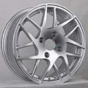 Slk SLK 2013 6.5x15inç 4x100 et35 73.1 Silver Machined Çelik Jant