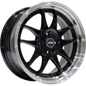 BCH 6899 7X16 inç 4X100 ET30 73.1 BLACK+LIP MACHINED