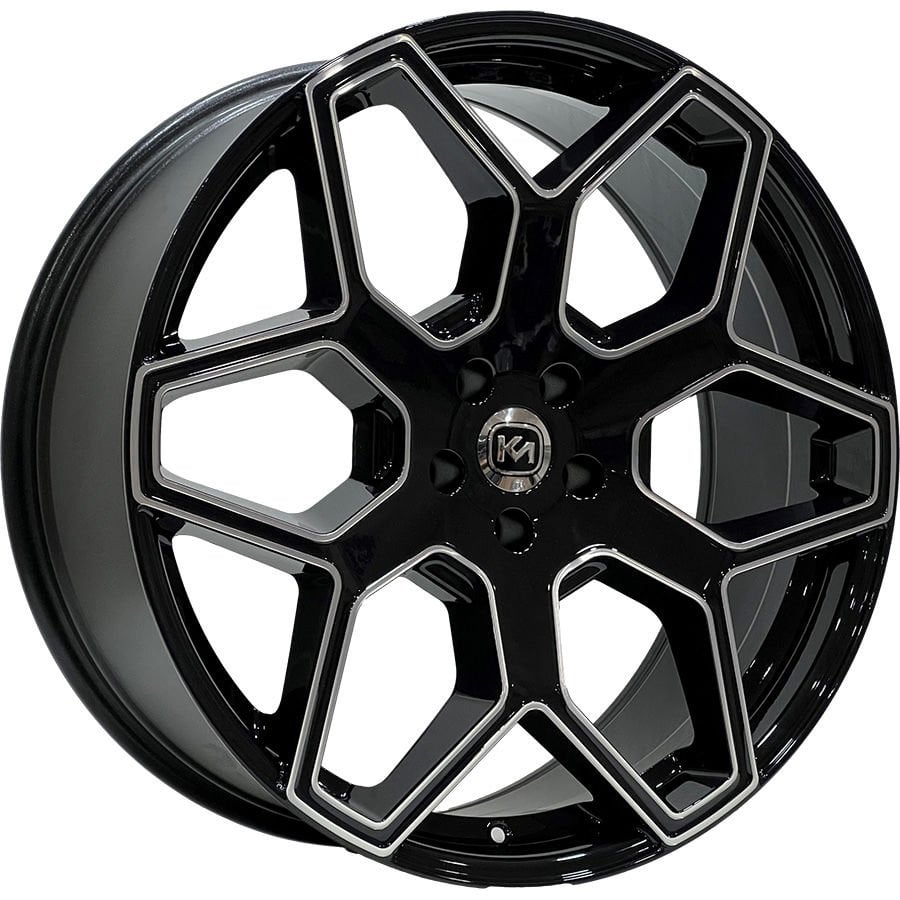 KM 3122 9X22İNÇ  5X108 ET40 63.4 B/D ÇELİK JANT