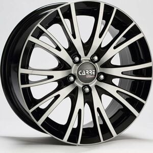 Carre CAR 514 6.5x15inç 5x108 Black Diamond Çelik Jant