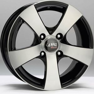 Carre CAR 501 6.5x15inç 5x114.3 Black Diamond Çelik Jant