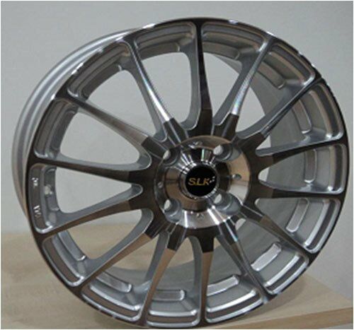 Slk SLK 1223 6x14inç 4x100 Silver Machined Çelik Jant