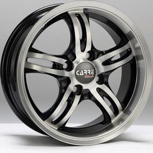 Carre CAR 510 6.5x15inç 4x108 Black Diamond Çelik Jant