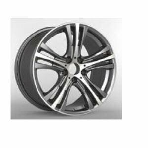 Powcan BK 797 8x18inç 5x120 Gun Machined BMW Replika Çelik Jant