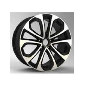 Powcan BK 653 8x18inç 5x114.3 Black Machined Honda Replika Çelik Jant