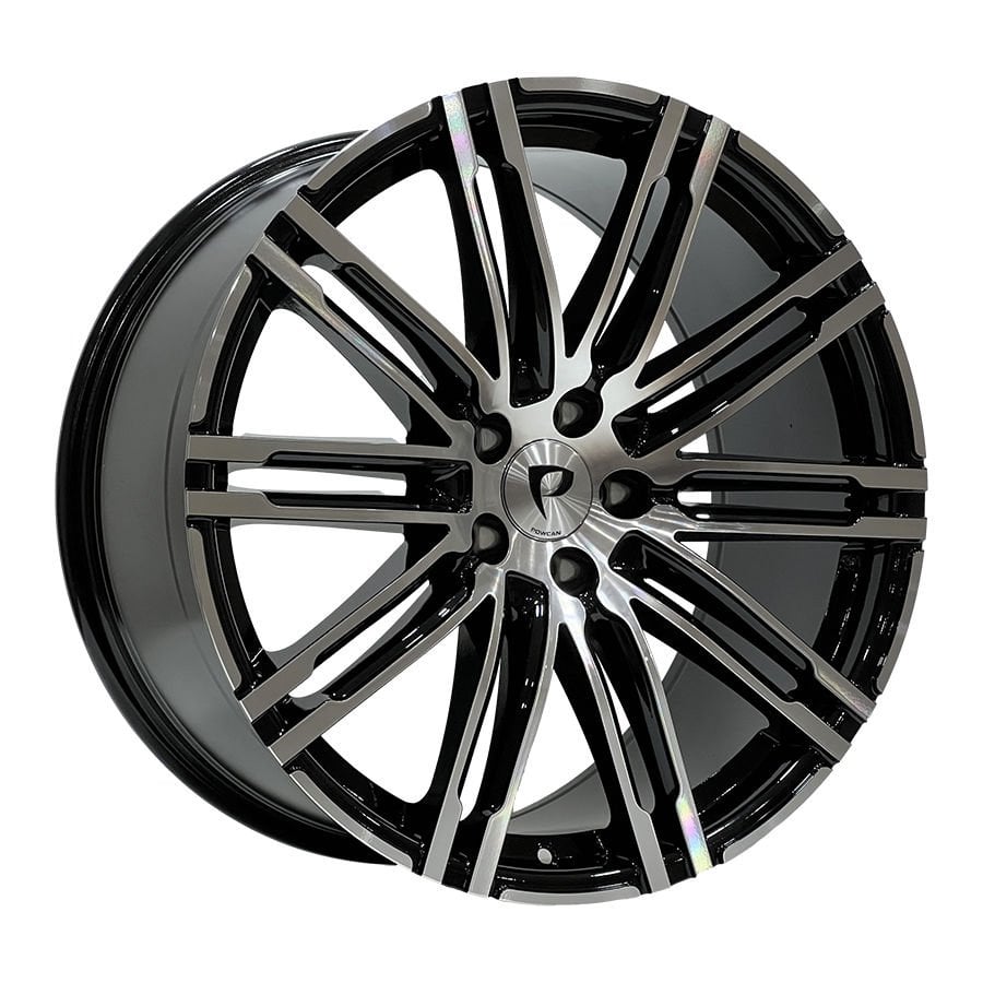BK 841 9X20İNÇ  5X112 ET26 66.45 BLACK MACHINED XL ÇELİK JANT