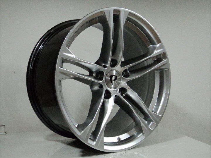 BK 5418 8x18inç 5x120  ET30 72.56 HYPER SILVER Machined Çelik Jant