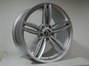 BK 756 9x18inç 5x120 ET37 72.56  Hyper Sılver  Machıned Replika Çelik Jant
