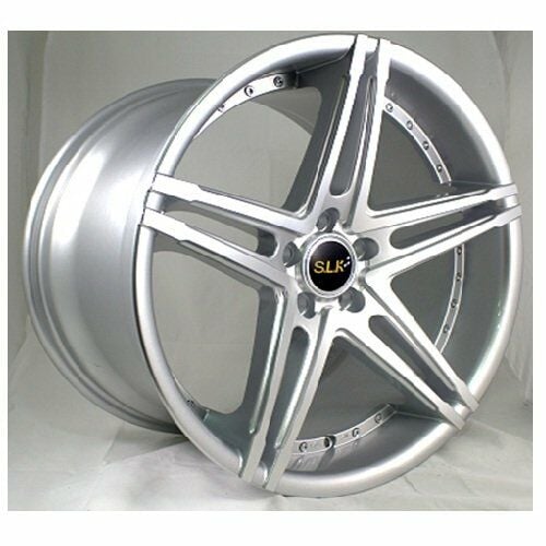 Slk SLK 1458 8.0x18inç 5x112 SİLVER MACHINED