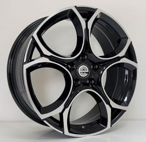EXP HVW0034 7.5X17İNÇ  5X100 ET35 57.1 BLACK MACHINED XL ÇELİK JANT