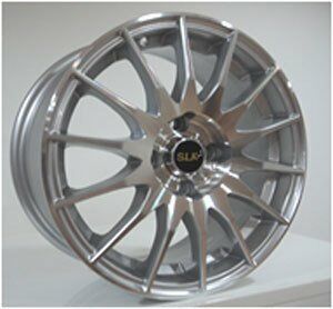 Slk SLK 1178 6.5x15inç 4x100 SILVER MACHINED