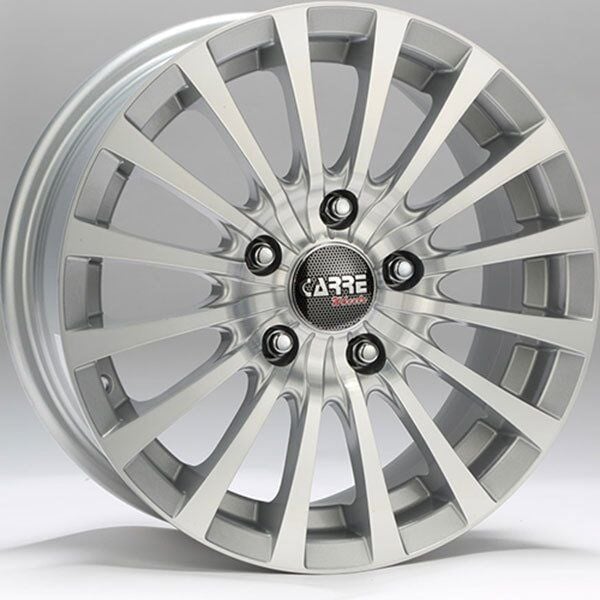 Carre CAR 580 6.5x15inç 4x100 Silver Diamond Çelik Jant