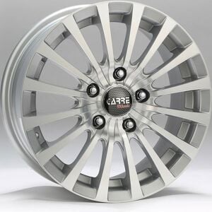 Carre CAR 580 6.5x15inç 4x100 Silver Diamond Çelik Jant