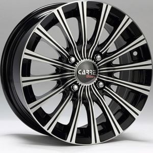 Carre CAR 420 6x14inç 4x100 Black Diamond Çelik Jant