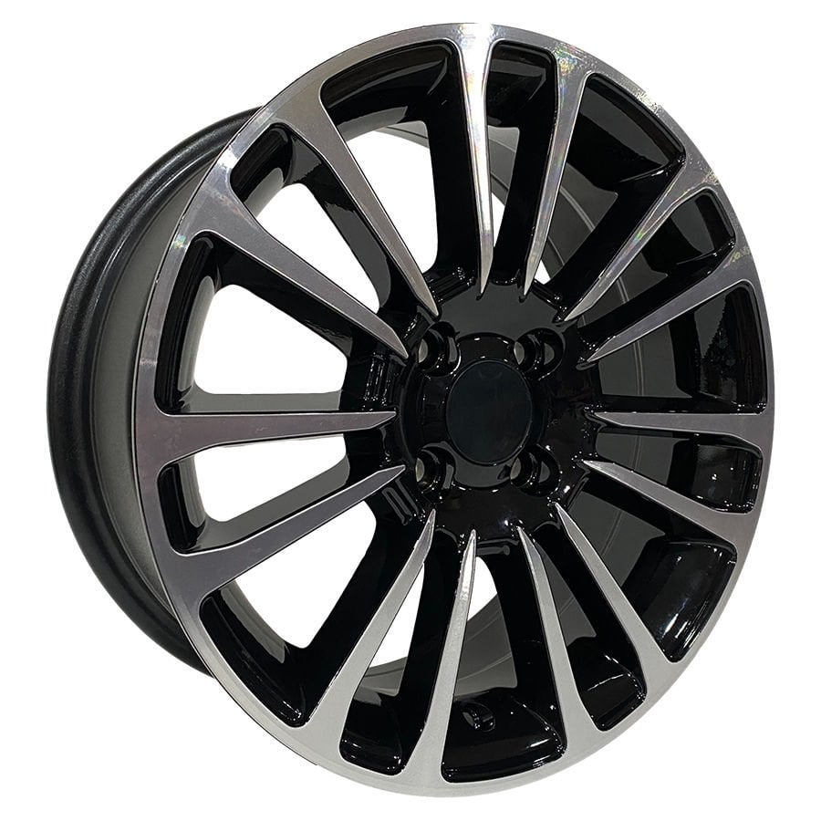 DY 955 6.5X15inç  4X98 ET35 58.1 BLACK MACHINED XL ÇELİK JANT