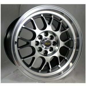 Slk SLK 1464 8x15inç 4x100/108 Black Machined Çelik Jant