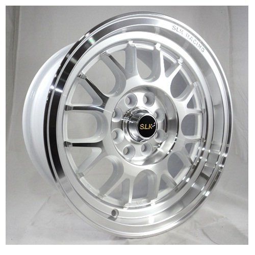 Slk SLK 1464 8x15inç 4x100/108 Silver Machined Çelik Jant