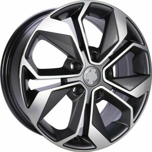 BCH 6966 7X16 inç 4X100 ET38 73.1 MAT BLACK+RED RING 1 TAKIM (4 adet) JANT SİPARİŞİ