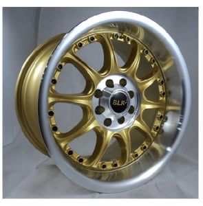 Slk SLK 1466 8x15inç 4x100/108 Gold Machined Çelik Jant