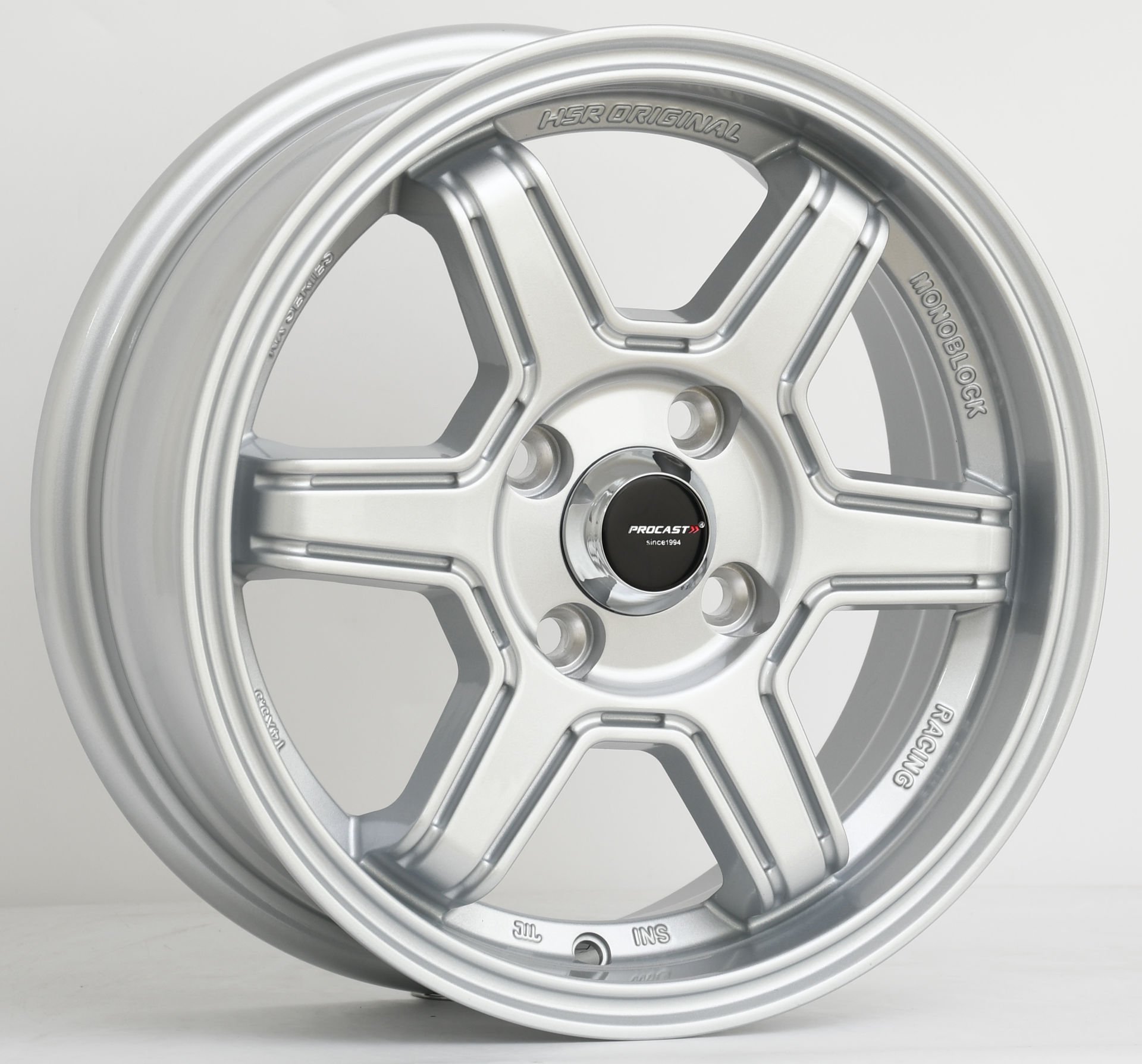PRO 3089 5.5X14inç  4X100 ET36 73.1 SILVER ÇELİK JANT