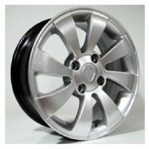 Powcan BK 648 6X14inç 4X100 Hyper Silver Renault Replika Çelik Jant