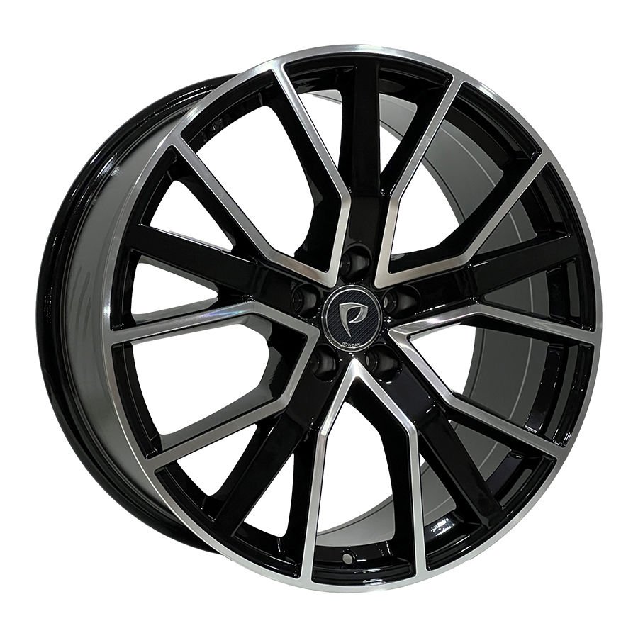 BK 5131 9.5X21İNÇ  5X112 ET25 66.45 BLACK MACHINED XL ÇELİK JANT