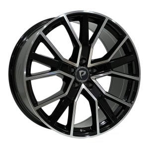 BK 5131 9.5X21İNÇ  5X112 ET25 66.45 BLACK MACHINED XL ÇELİK JANT