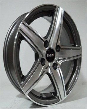 SLK Slk 1105 6.5x15inç 4x100 et35 73.1 Gun Machined Çelik Jant