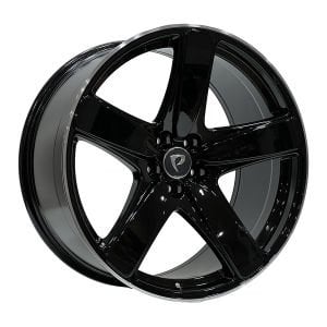 BK 5513 9x21inç 5x112  ET26 66.45 BLACK LIP MACHINED XL ÇELİK JANT