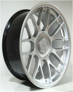 Powcan BK 705 9x18inç 5x112/120 Hyper Silver Çelik Jant