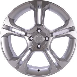 POWCAN BK-875 6.5x15inç 4x100 ET40 60.1 SILVER Machıned Replika Çelik Jant