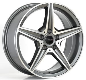 PRO L75261 7.5X17İNÇ  5X112 ET35 66.56 GUN MACHINED XL ÇELİK JANT