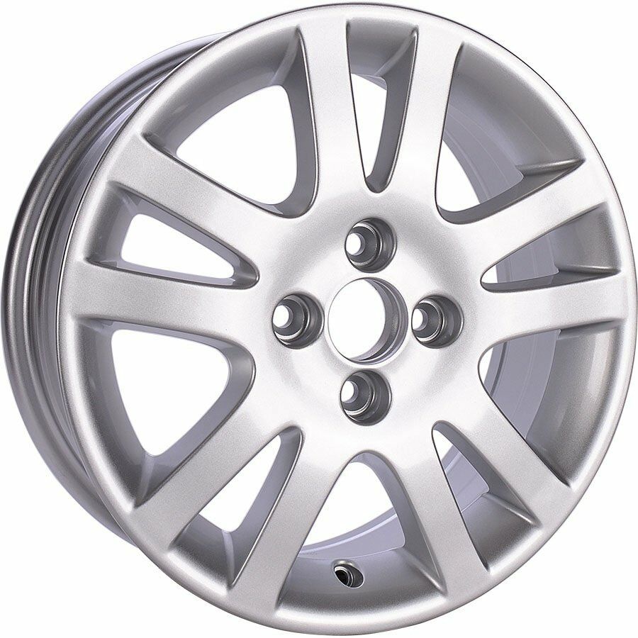 POWCAN BK-5217 6x15 inç 4x100 ET45 56.1 SİLVER REPLİKA ÇELİK JANT